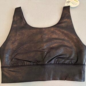 NWT Black Sports Bra by Aerie Offline Medium